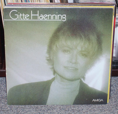 AMIGA-Schallplatte: Gitte Haenning