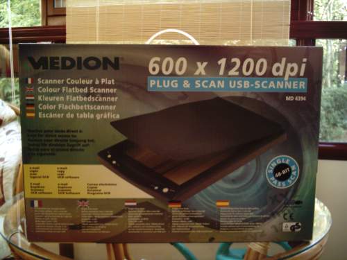 USB-Flachbett-Scanner MD 4394 von MEDION