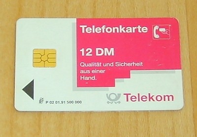Telekom-Telefonkarte
