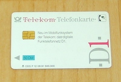 Telekom-Telefonkarte