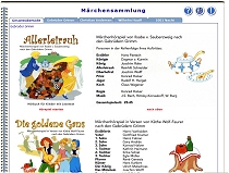 Märchensammlung auf CD
-- OFFLINE-Projekt -- Märchensammlung auf CD