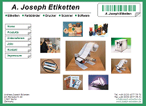 Andreas Joseph Etiketten